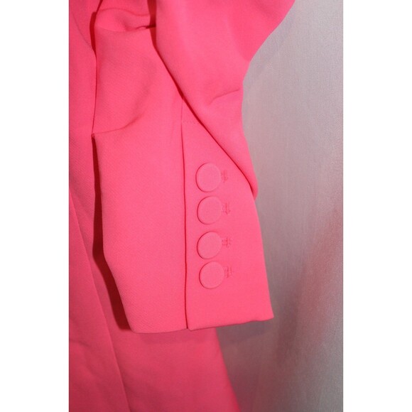 GENERATION LOVE WOMEN'S MADISON CREPE BLAZER ULTRA PINK $385 NWT - Picture 5 of 7